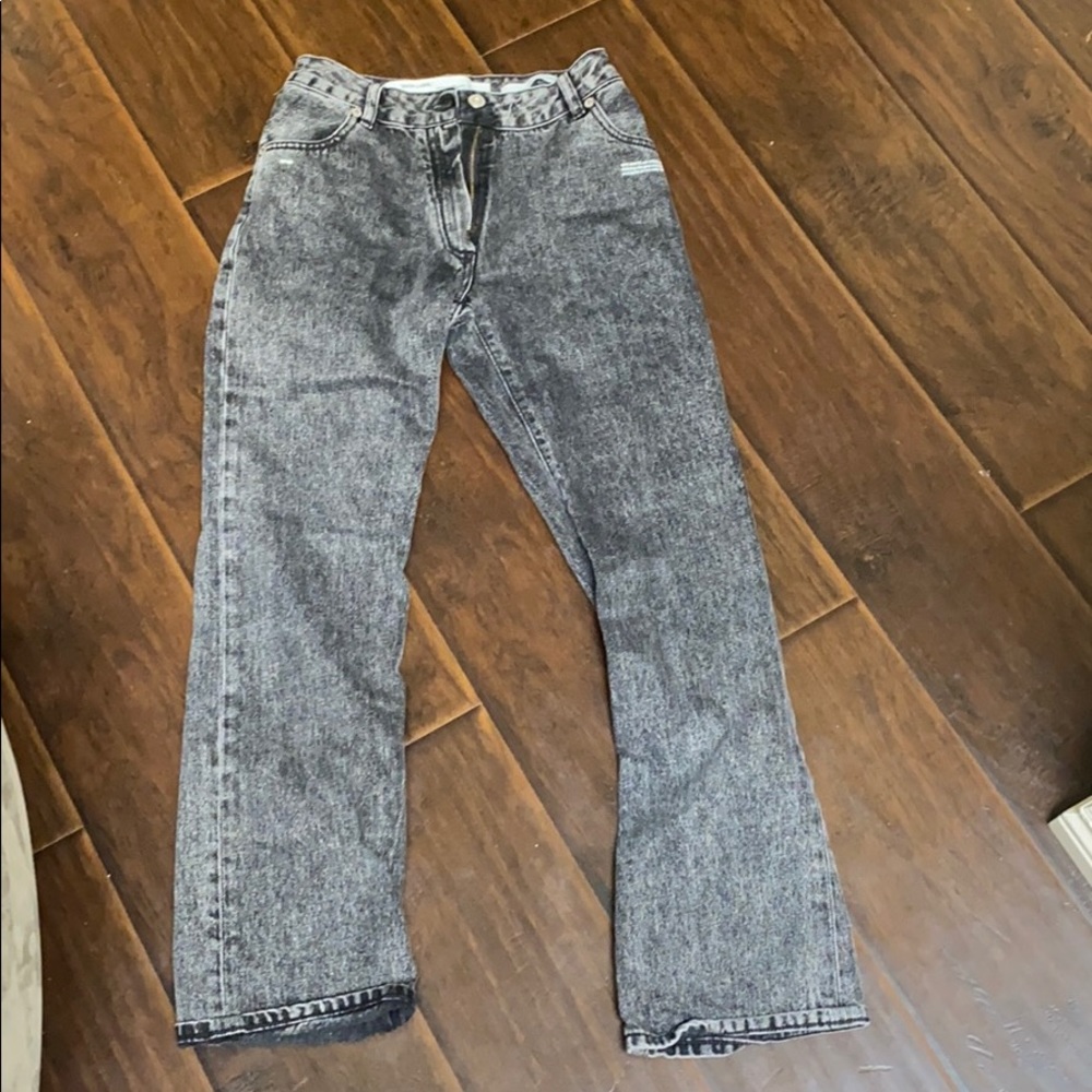off white jeans